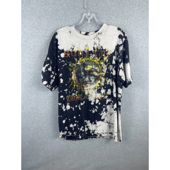 Sublime Long Beach Sun Logo Shirt Size Medium Tie‎ Dye Short Sleeve Tee Rock 90s - Picture 1 of 8